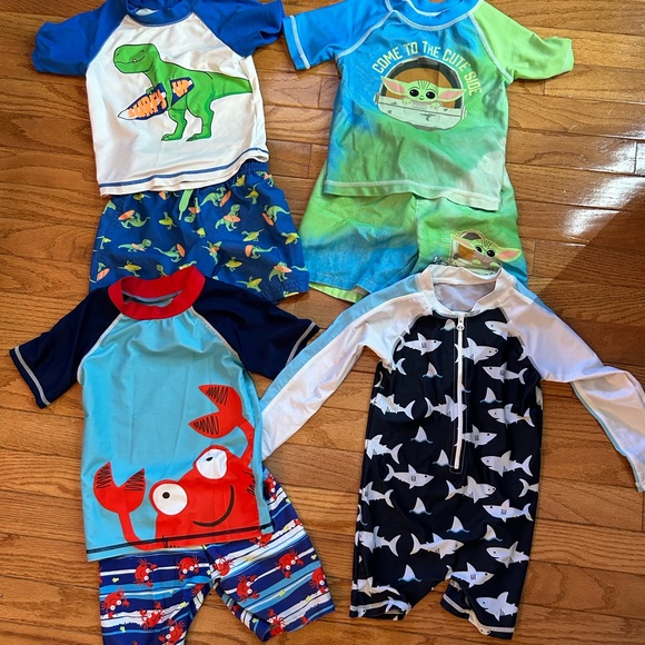 Swim 24 Month Toddler Boy Bathing Suit Bundle Poshmark